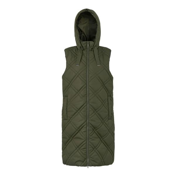 Regatta Womens/Ladies Rurietta Long Length Gilet - Khaki Green