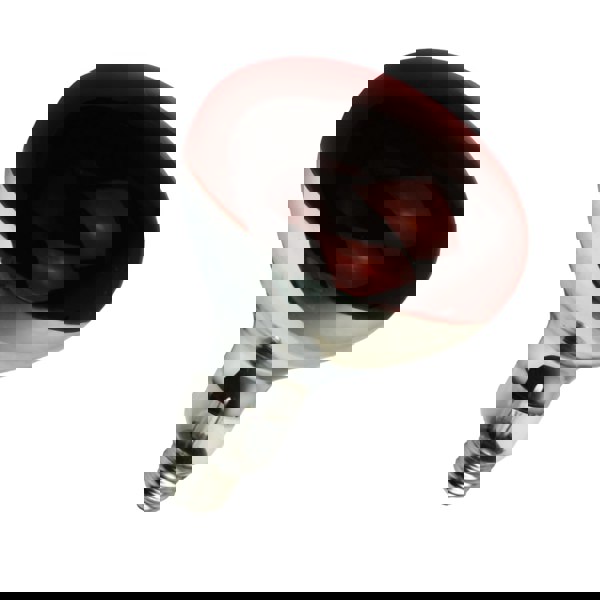 UniBulb Infra-Red Ruby Red Heater Lamp Bulb E27 300lm 250W 2000K - Pack of 1