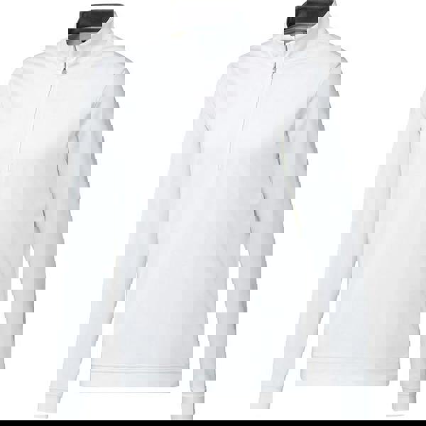 Adidas Mens Quarter Zip Sweatshirt - White - 