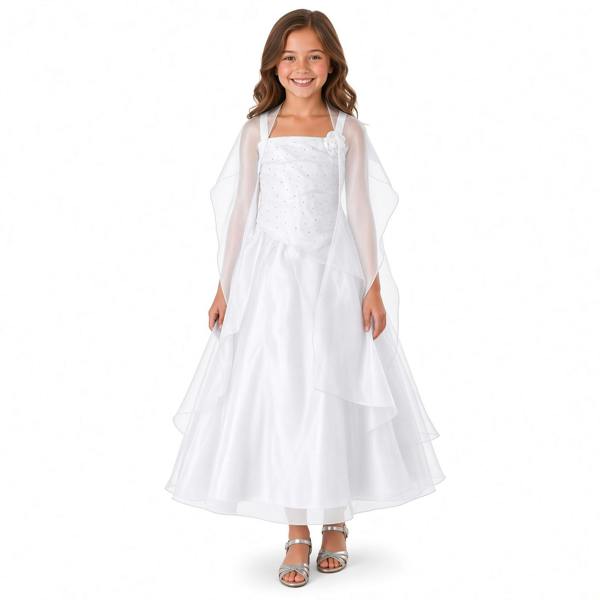 Cinda Dress with Shawl
