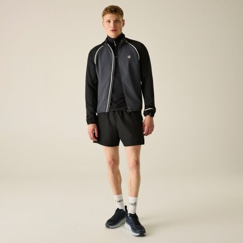 Dare 2B Mens Oxidate Windshell Jacket - Black/Ebony