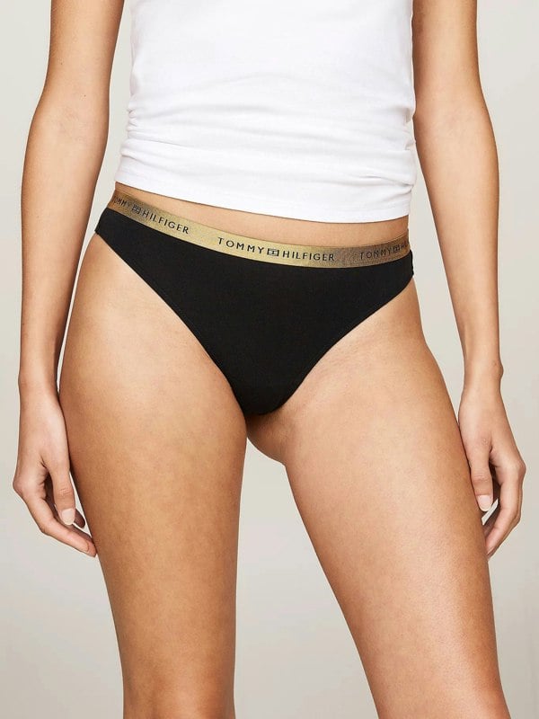 Tommy Hilfiger GIFT UNDERWEAR Womens 5 Pack Thongs Multicoloured