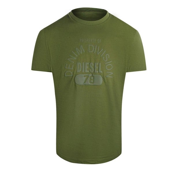 Diesel Property Of Denim Division Green T-Shirt