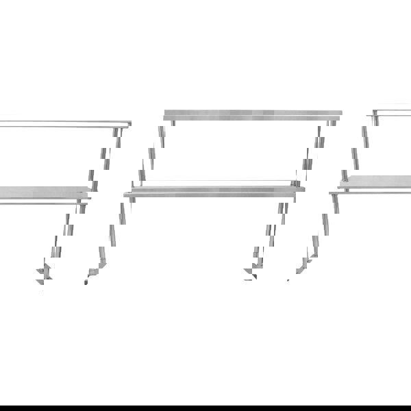 Kukoo Double Tier Steel Over-Shelf 1500mm