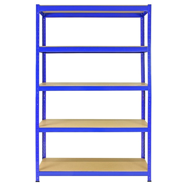 Monster Racking T-Rax Strong Storage Shelves - Blue (120cm W, 45cm D)