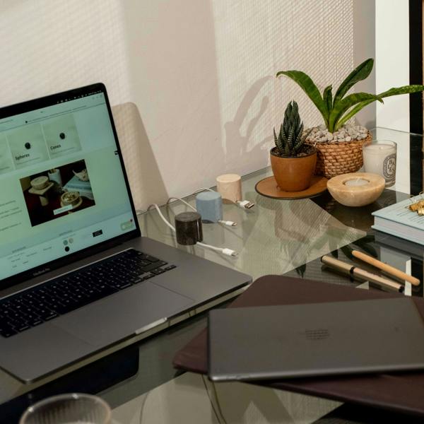 Marble cable pillar tower styled desk cable tidy genuine stone