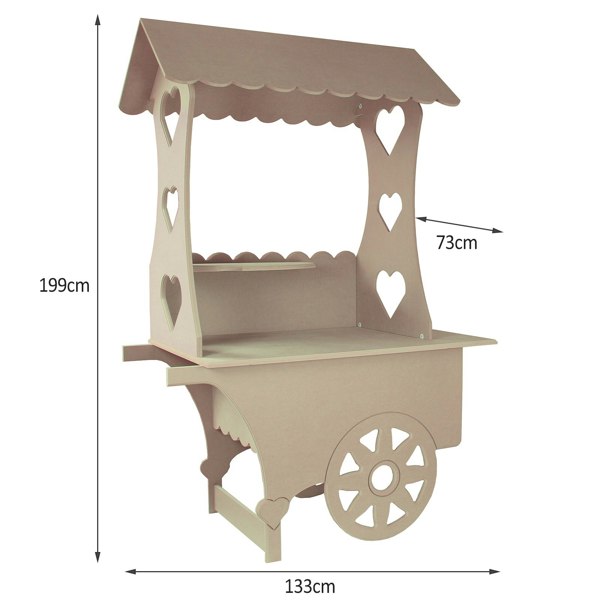 Monstershop KuKoo Candy Cart Wedding Sweet Stall