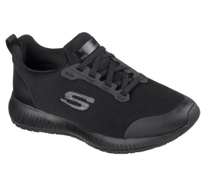 Skechers Squad Womens Slip Resistant Work Memory Foam Trainers