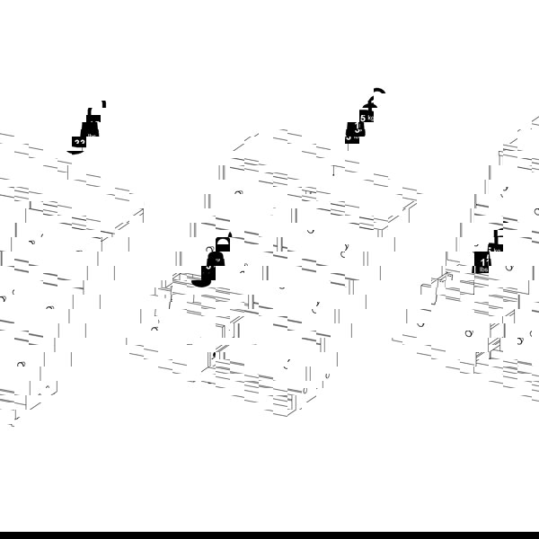 Furniture To Go May Chest of 6 Drawers (3+3) in White