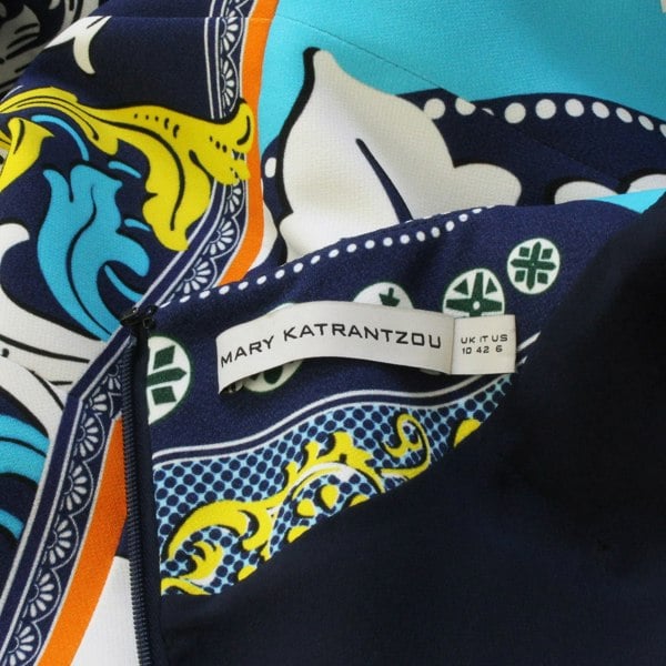 Mary Katrantzou multicoloured knee-length patterned dress