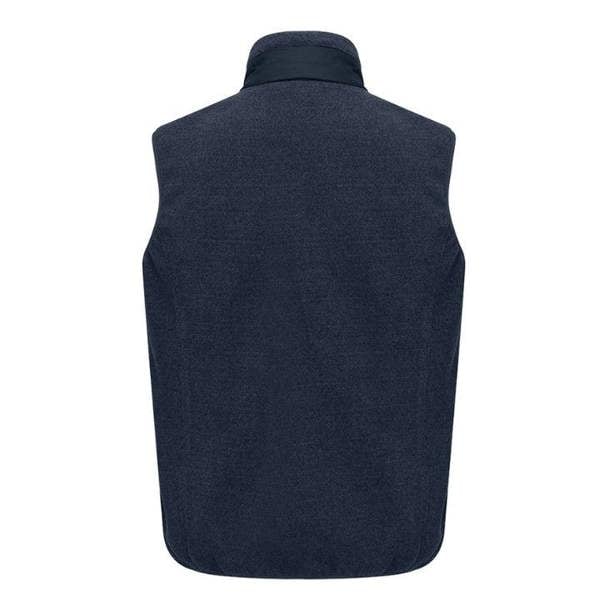 Rear detail of the Hoggs of Fife Melville hybrid gilet