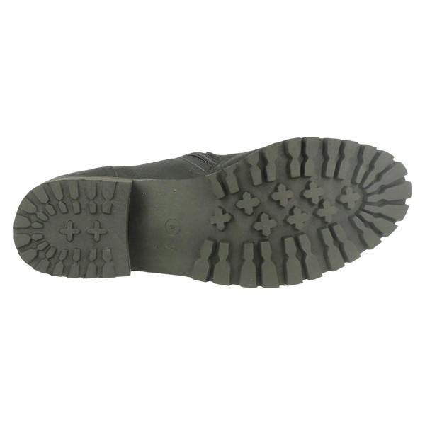 Spot On Ladies Spot On Chunky Ankle Boots