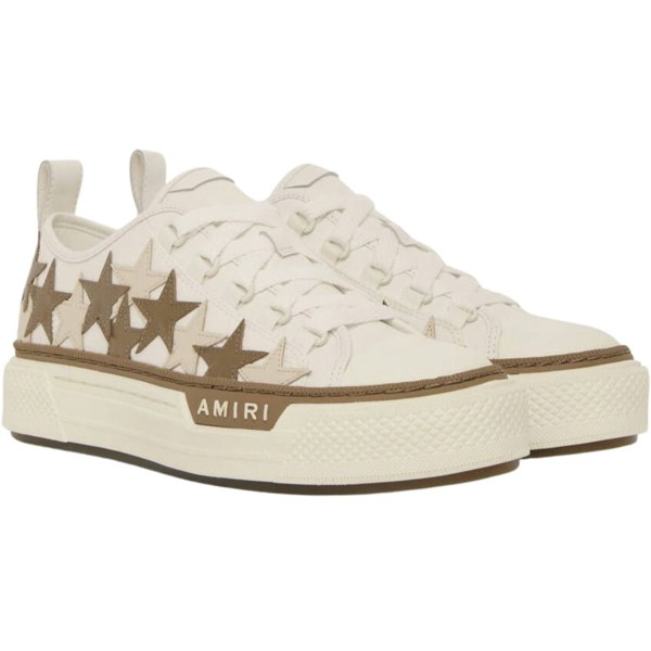 Amiri Stars Court Low Sneakers - White