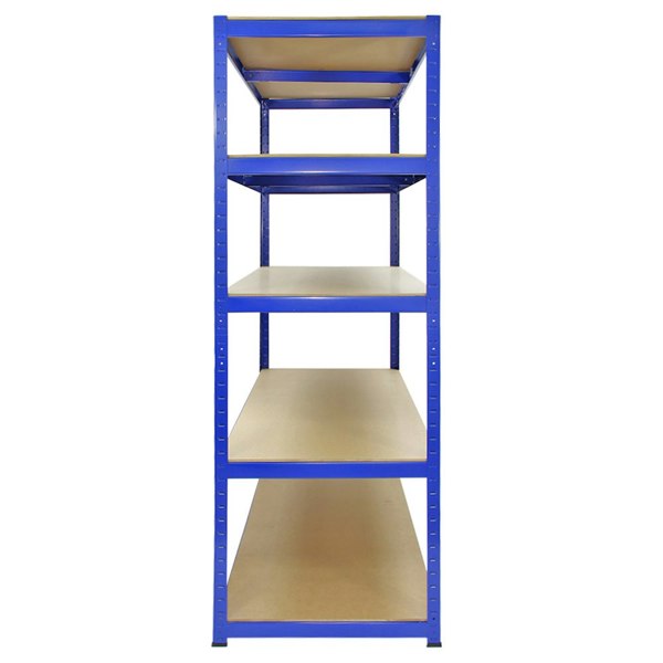 Monster Racking T-Rax Strong Storage Shelves - Blue (120cm W, 60cm D) Set of 10