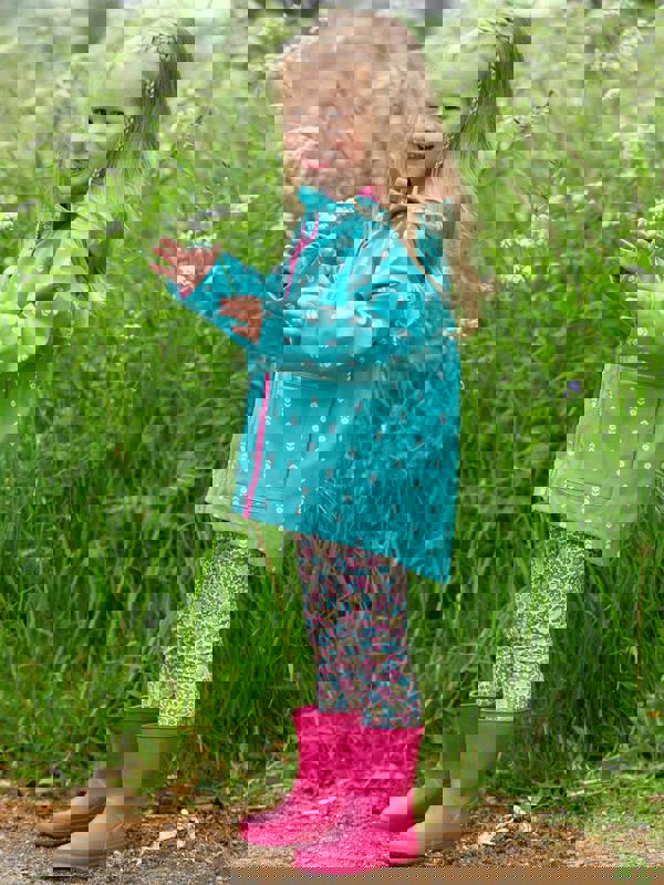 Kite Girls Organic Daisy Dot Splash Coat