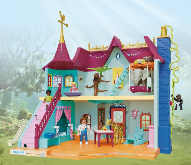 Playmobil Wiltopia Animal Mansion with Tropical Animals