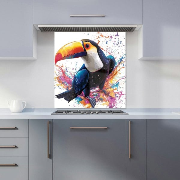 Warren Reed - Designer Toucan's Splash of Vivid Life Kitchen Splashback
