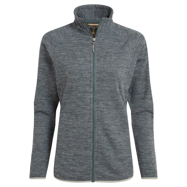 Craghoppers Womens Tarvos Full Zip Fleece Jacket - Storm Grey Marl