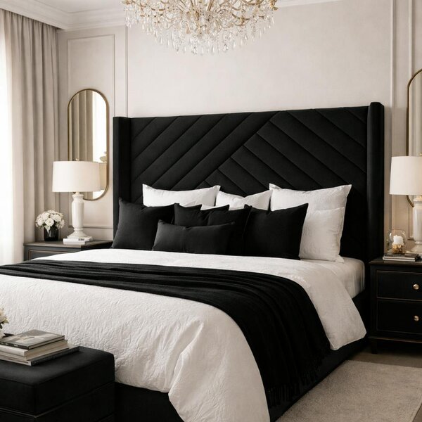 Great British Beds Belfast Winged Divan Ottoman Bed