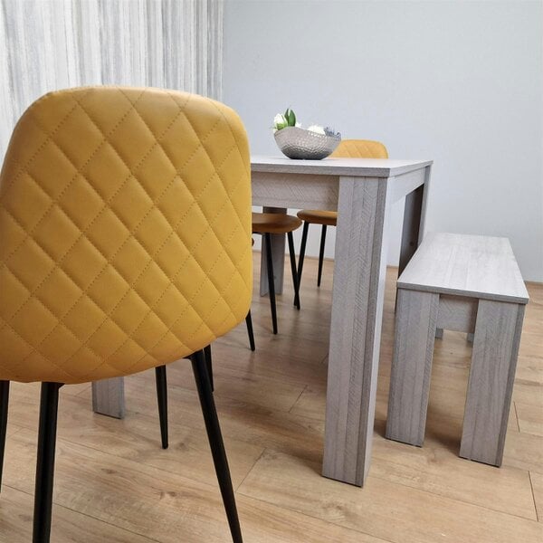 Kosy Koala Dining Table Set with 4 Chairs Dining Room, Kitchen table set of 4, and Bench