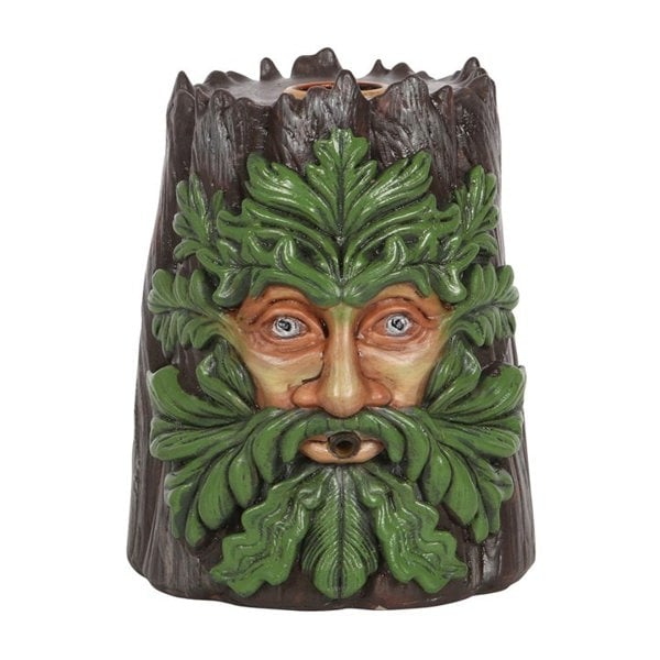Serano Spirit of the Trees Green Man Backflow Incense Burner