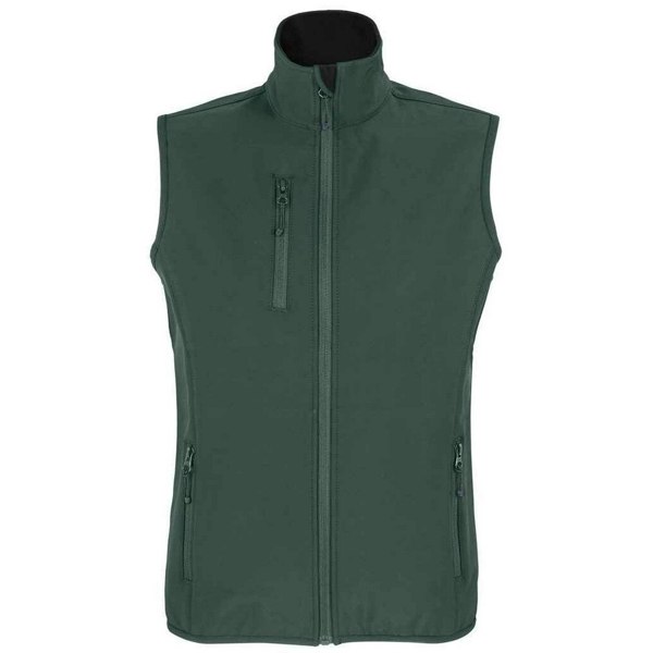 SOLS Womens Falcon Softshell Recycled Body Warmer - Forest Green