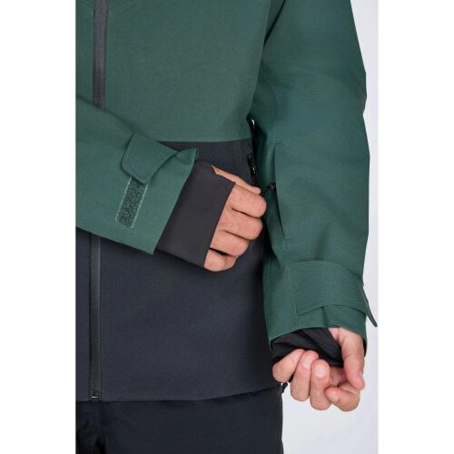 Mountain Warehouse Mens Juno Extreme Waterproof Ski Jacket - Dark Green