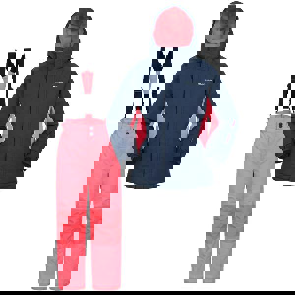 Mountain Warehouse Childrens/Kids Ski Jacket & Trousers Set - Dark Blue - 