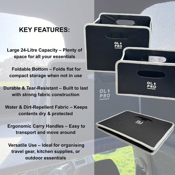 24L Folding Storage Box OLPRO