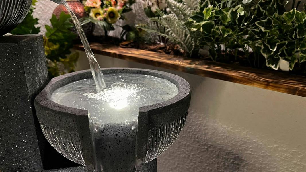 Tranquillity Water Features Mirage Cascade Contemporary Water Feature