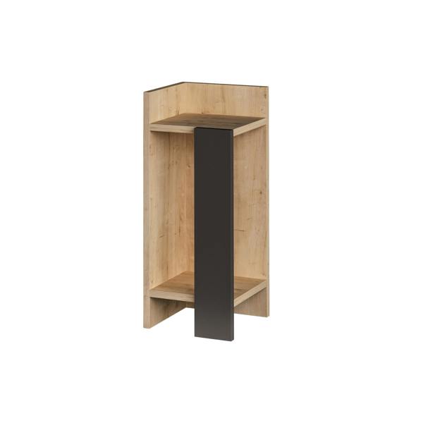 Decortie Elos Modern Bedside Table Left Module Narrow 25cm