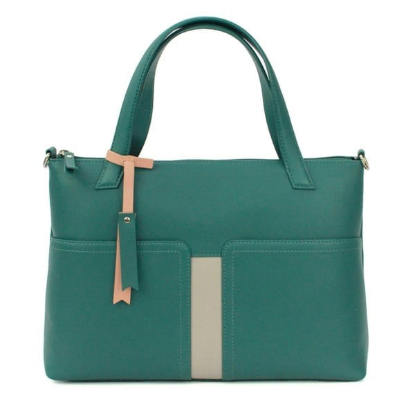 Eastern Counties Leather Verity Leather Handbag - Aqua Blue
