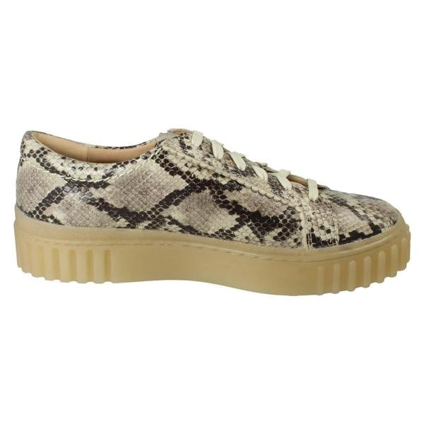 Clarks Ladies Clarks Chunky Sole Lace Up Casual Shoes Mayhill Walk