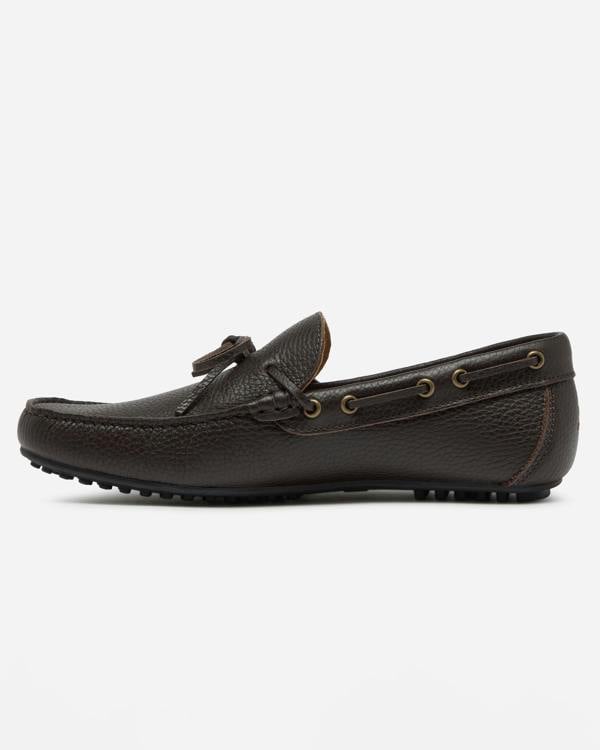 Oliver Sweeney Cano Leather Mens Driving Shoes - Brown | CHO | Designer Mens Driving Shoes