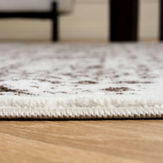 The Rugs Montana Cream Brown Rug | 3716