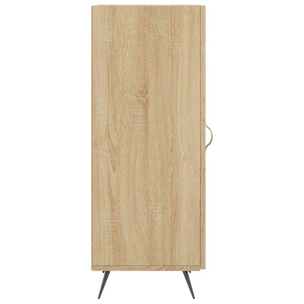 Berkfield Sideboard Sonoma Oak 34.5x34x90 cm Engineered Wood