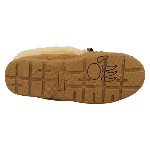 Bear Paw Ladies Bear Paw Bow Detailed Slippers Indio