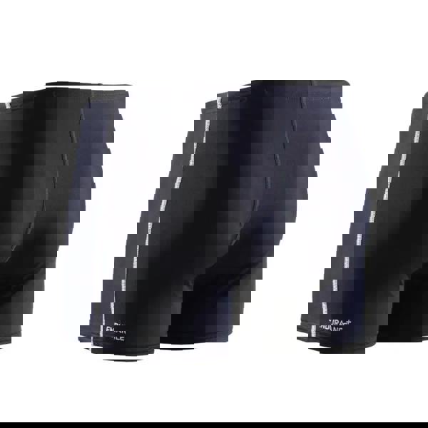 Navy Speedo Endurance Plus Classic Aquashort with white piping