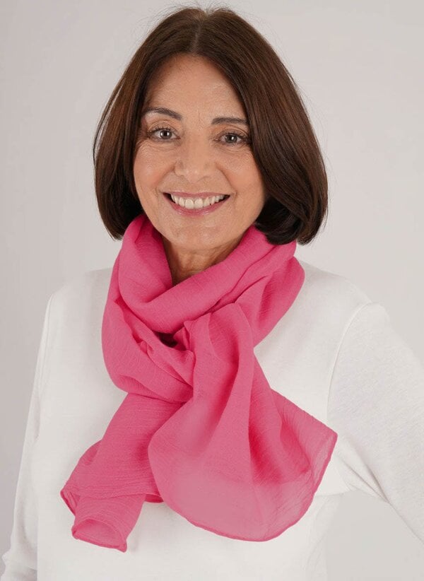 PennyPlain Pennyplain  Scarf - Cerise