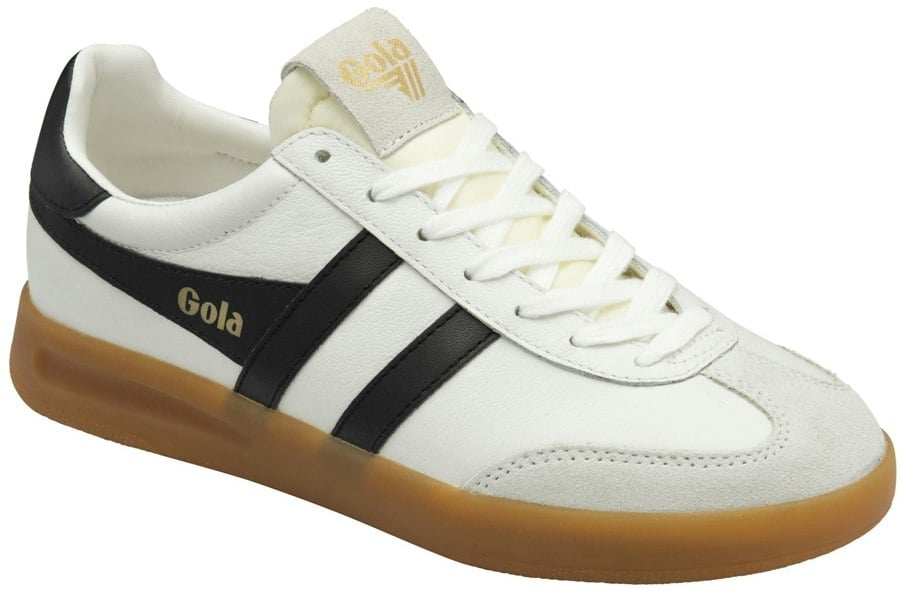 Gola Cyclone Leather Women's White/Black/Gum Trainers