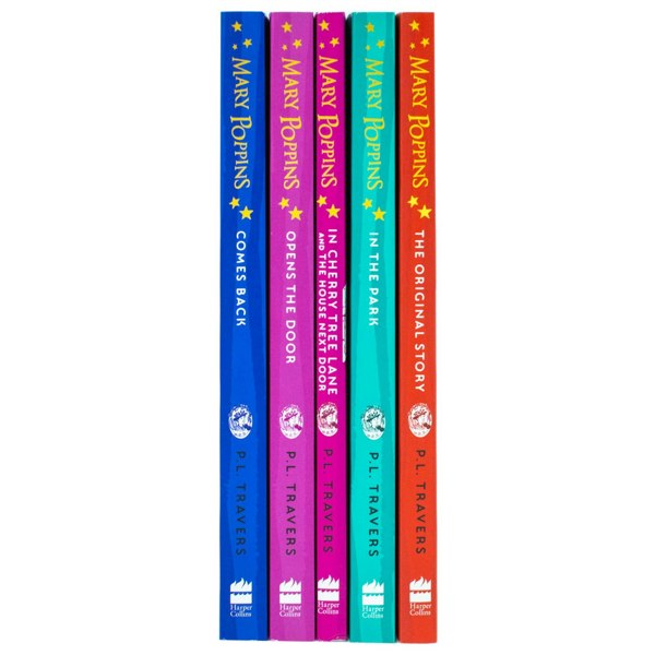 HarperCollins Mary Poppins The Complete Collection 5 Books Set by P. L. Travers