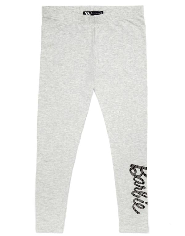 Barbie Girls Grey Logo Leggings