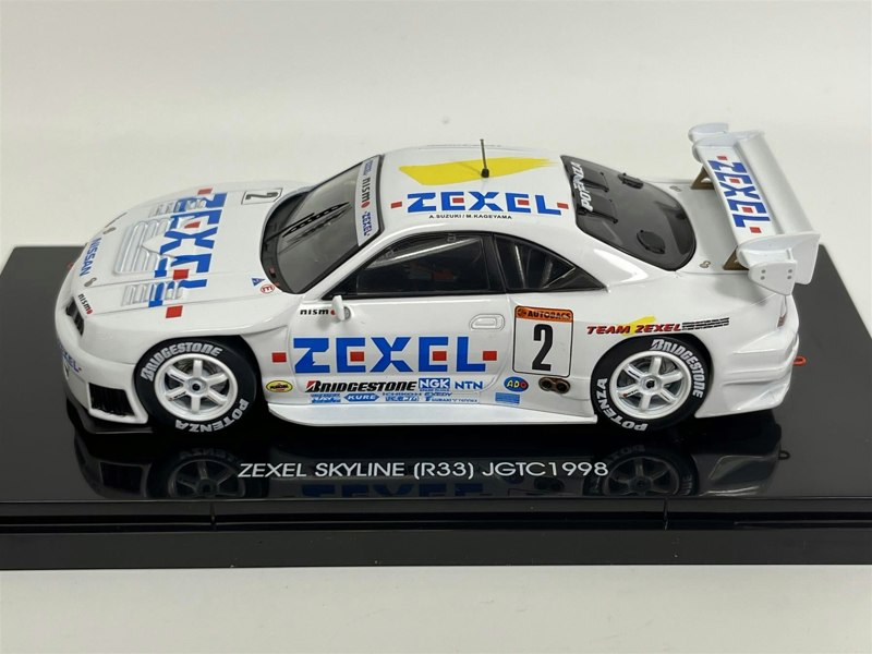 Ebbro Nissan Skyline R33 Zexel JGTC 1998 #2 1:43 Scale 44193