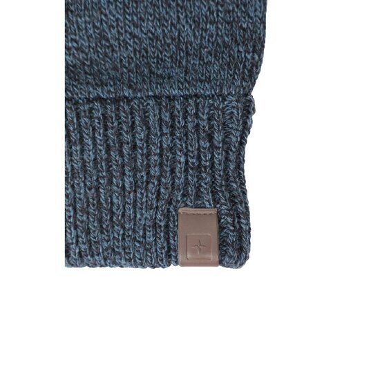 Mountain Warehouse Mens Compass Knitted Gloves - Navy - One Size - Navy