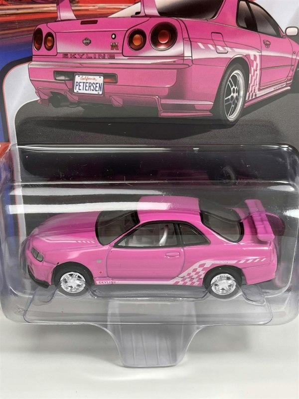 Johnny Lightning 2000 Nissan Skyline GT-R BNR34 Nitro XGT Exclusive 1:64 Scale JLCP7410