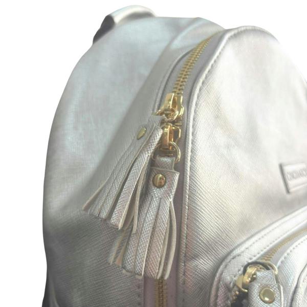 Onomato! Disney Mickey Mouse Backpack with Adjustable Padded Straps Silver