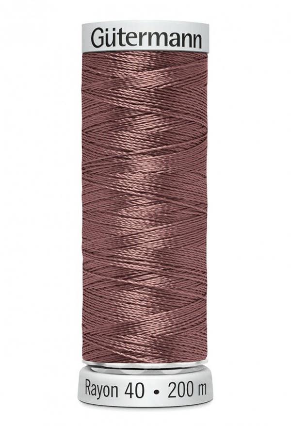 Gutermann No 40 Sulky Rayon Embroidery Thread 200m Rayon Thread Suitable For Embroidery