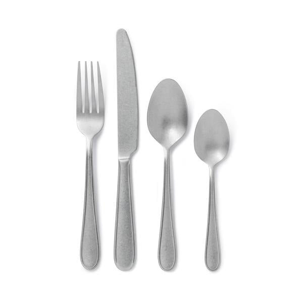 Jamie Oliver Big Love Antique Finish Classic Cutlery Set, 16-Piece