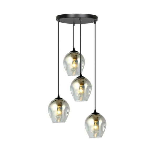 Emibig ISTAR Pendant lamp  4 x E27 Black with Graphite Shade