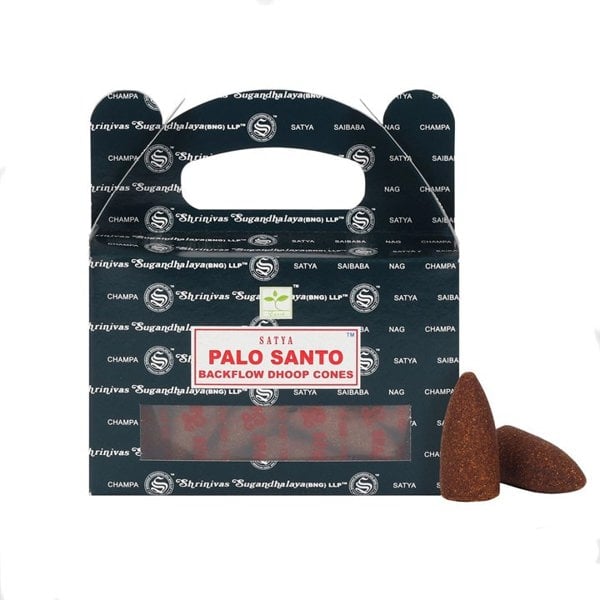 Serano Set of 6 Packets of Satya Palo Santo Backflow Dhoop Cones